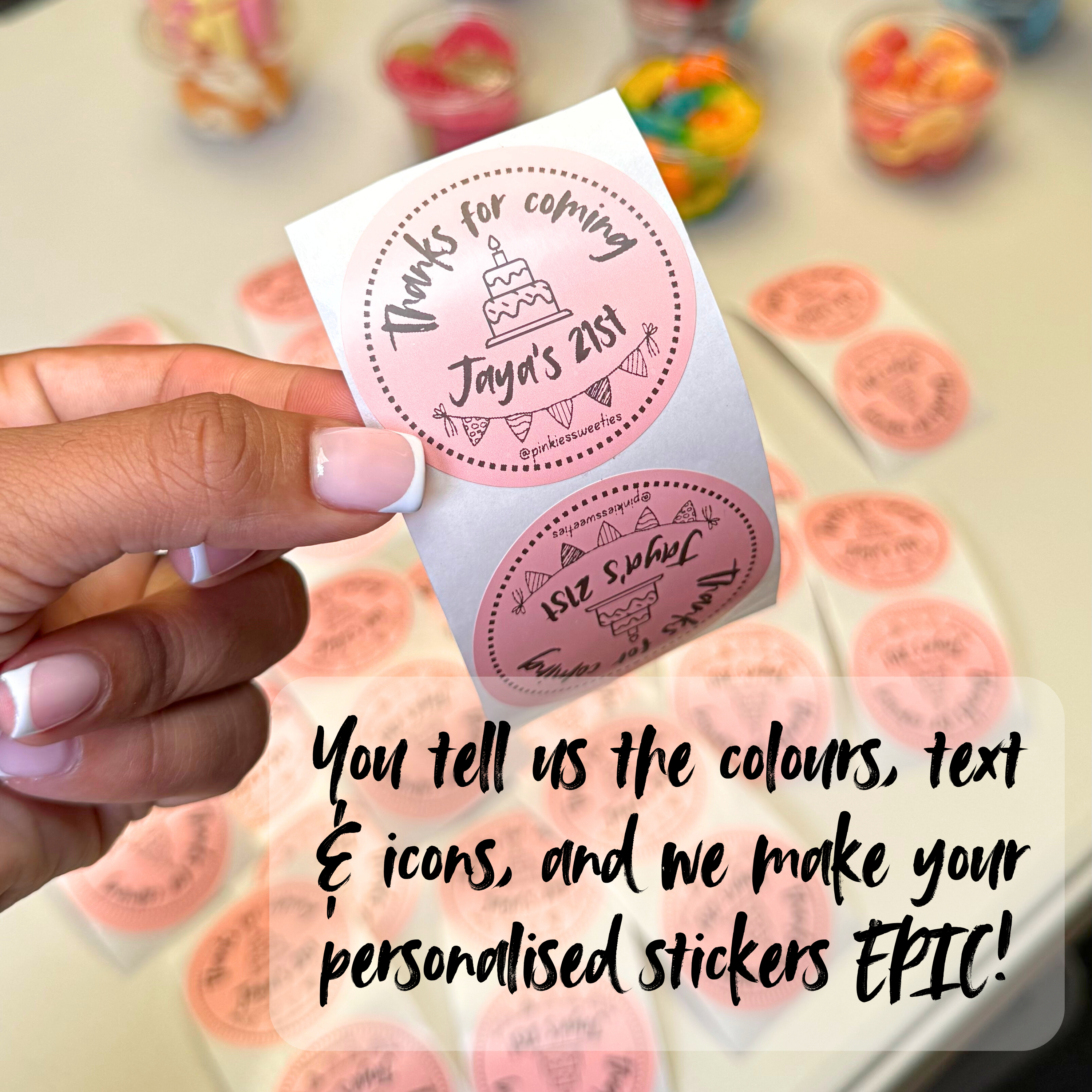 Personalised Party Cones