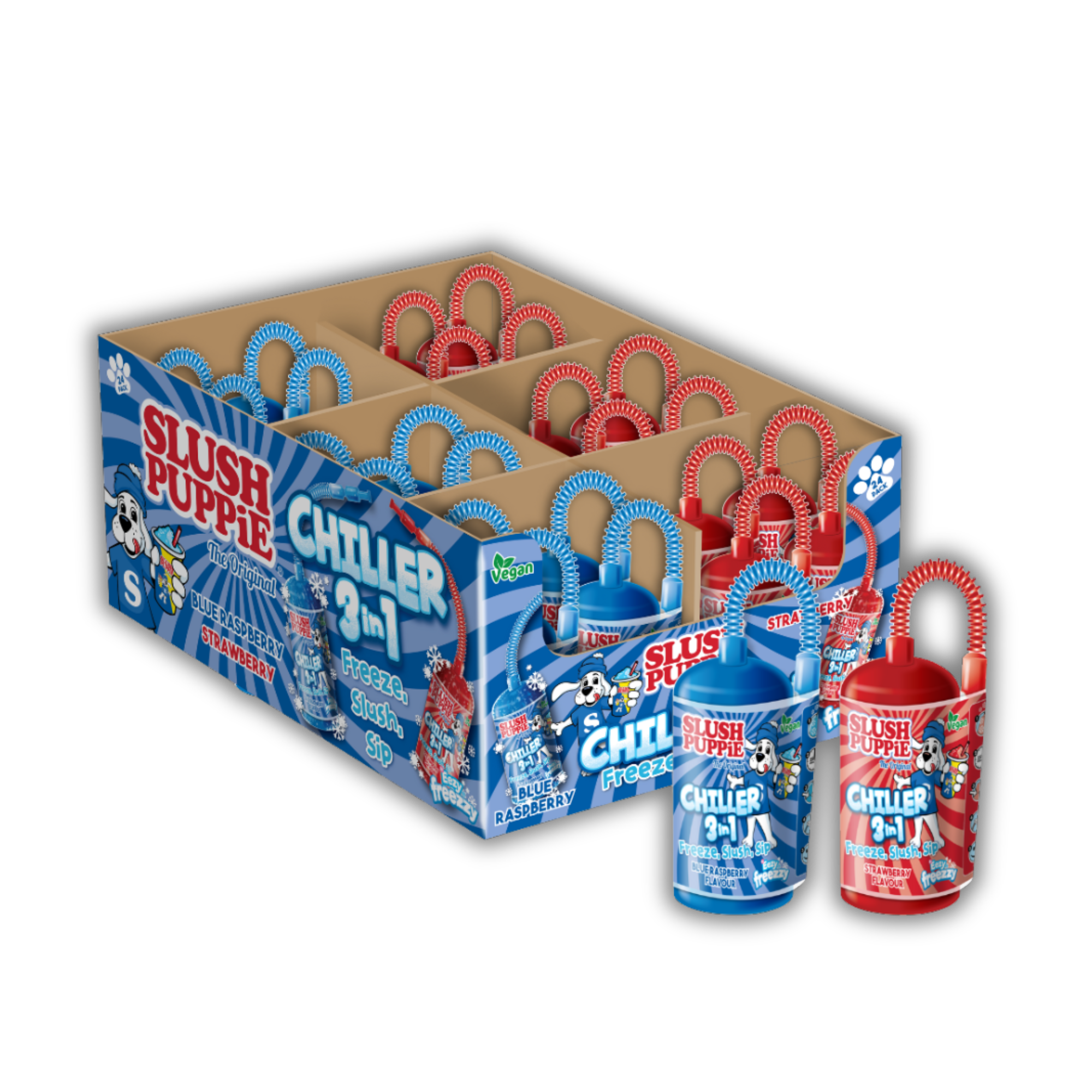 Slush Puppie Chiller 3 in 1 Bottle