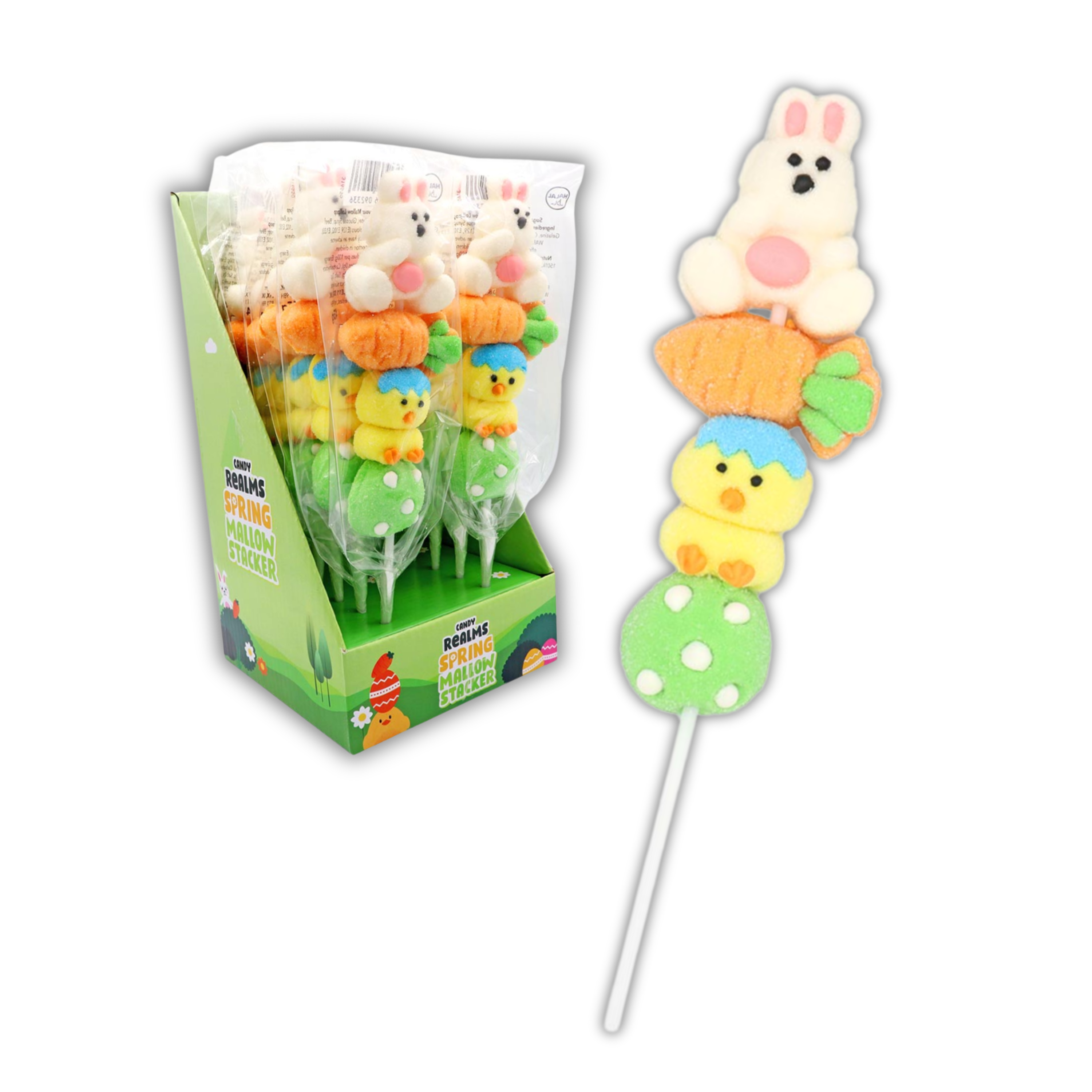 Spring Marshmallow Stacker