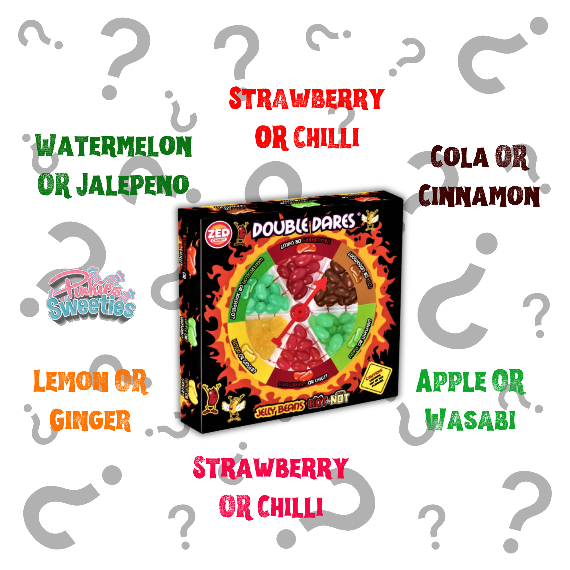 Zed Candy Double Dares Hot or Not Jelly Bean Game