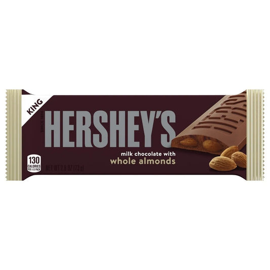 Hershey’s King Size Milk Chocolate with Whole Almonds Limited Edition