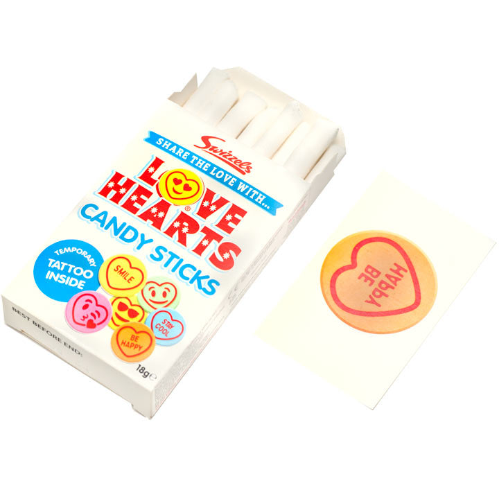 Love Heart Candy Sticks