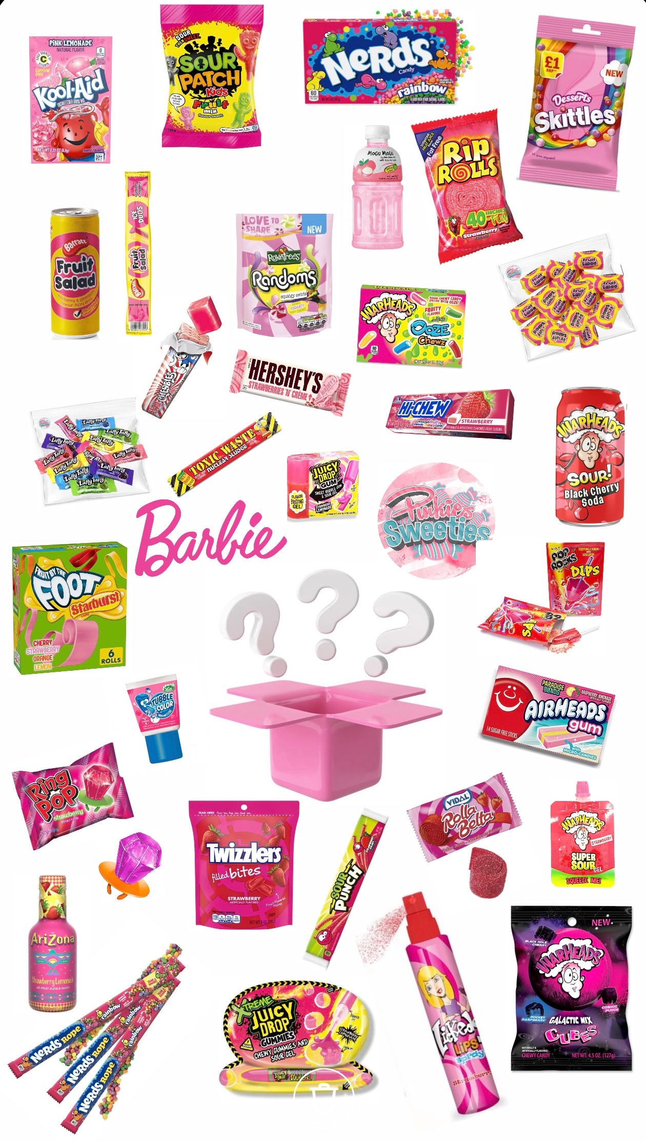 Pink mystery box