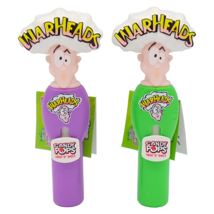 Warheads Pop Push N Twist