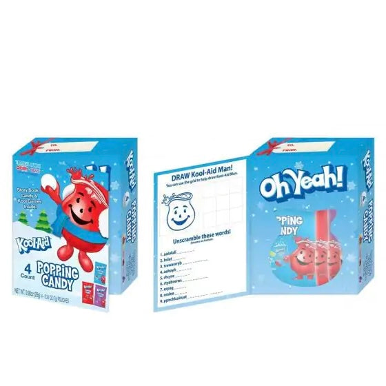 Kool Aid Story Book Popping Candy 4 Pack