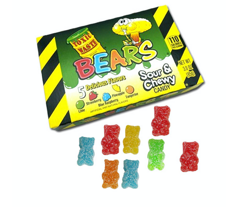 Toxic Waste Sour & Chewy Bears