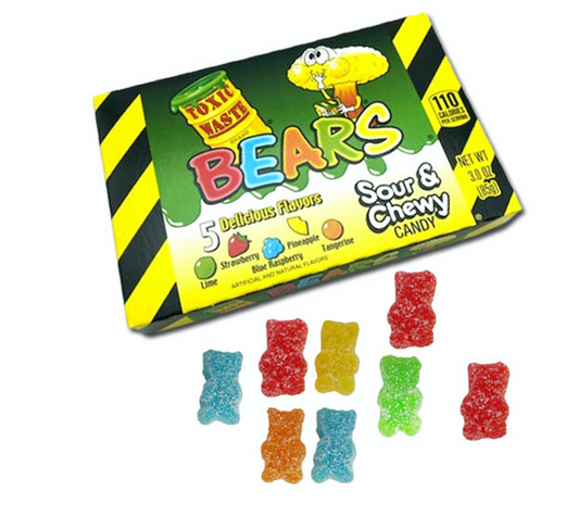 Toxic Waste Sour & Chewy Bears