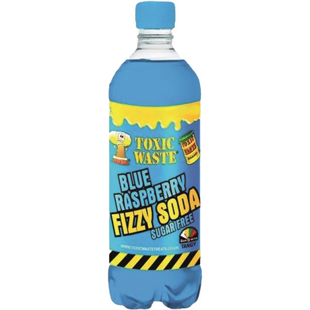 Toxic Waste Sour Blue Raspberry Soda