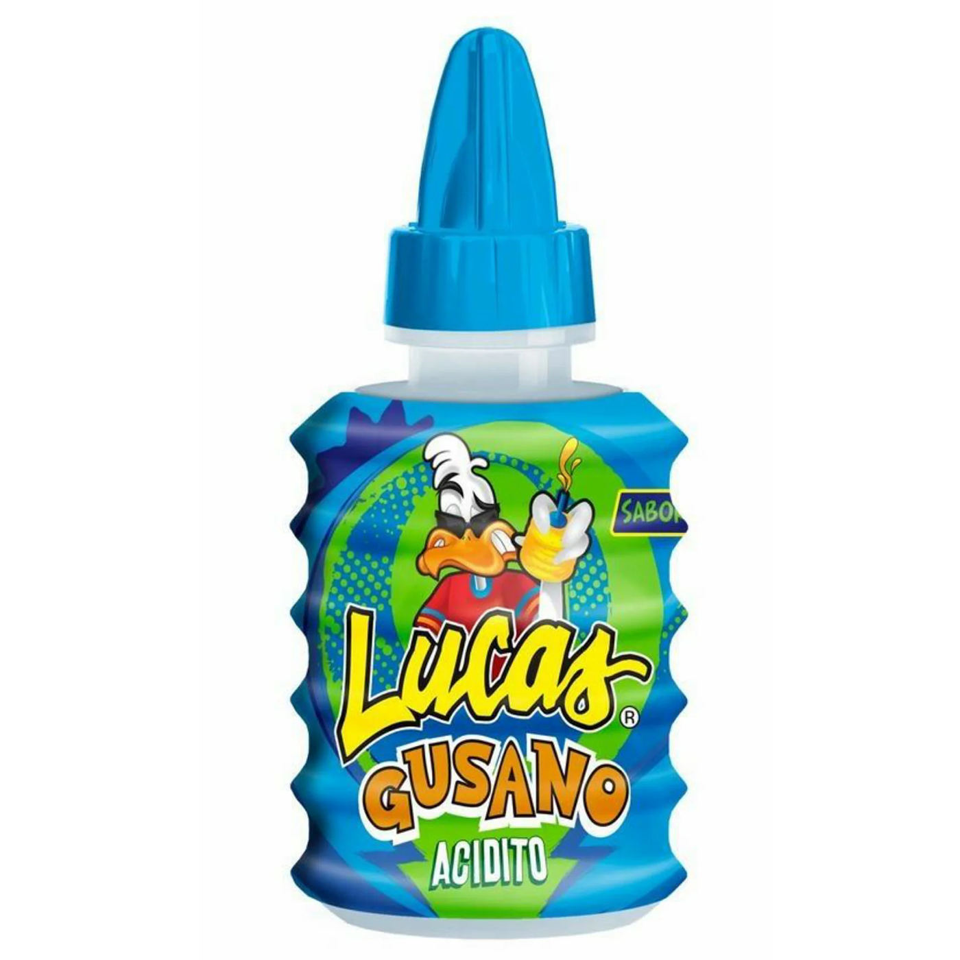 Lucas Gusano Sour Green Apple 36g