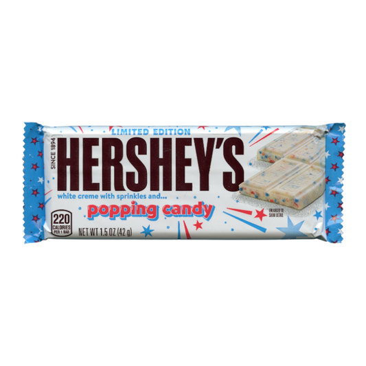 Hershey’s White Creme with Sprinkles & Popping Candy Limited Edition