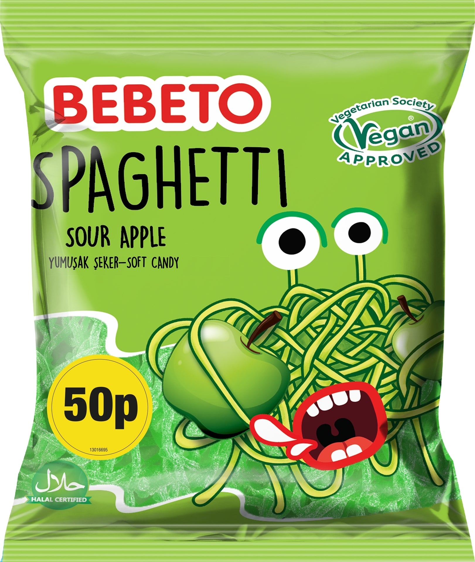 Bebeto Sour Spaghetti 5 Pack – pinkiessweeties