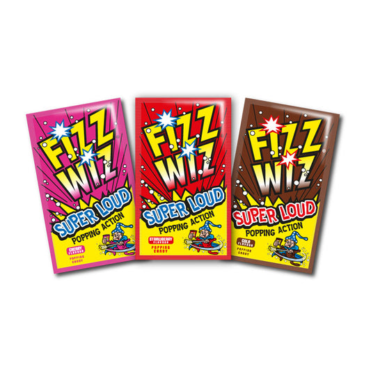 Fizz Wiz Super Loud Popping Candy 3 Pack