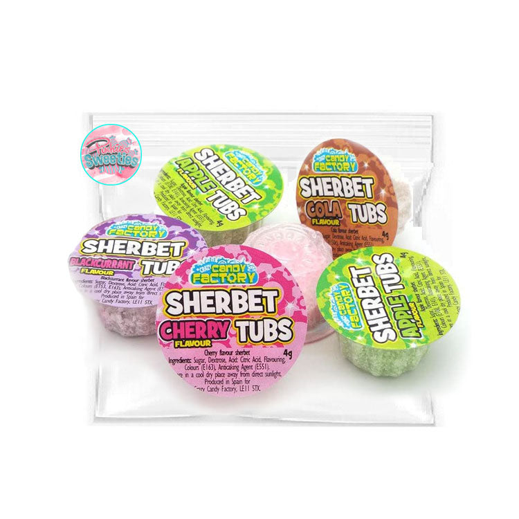 Sherbert Tubs Assorted 5/10 Pack
