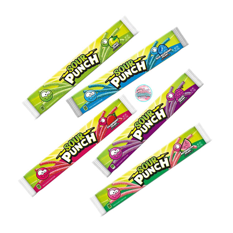 Sour Punch Straws Apple