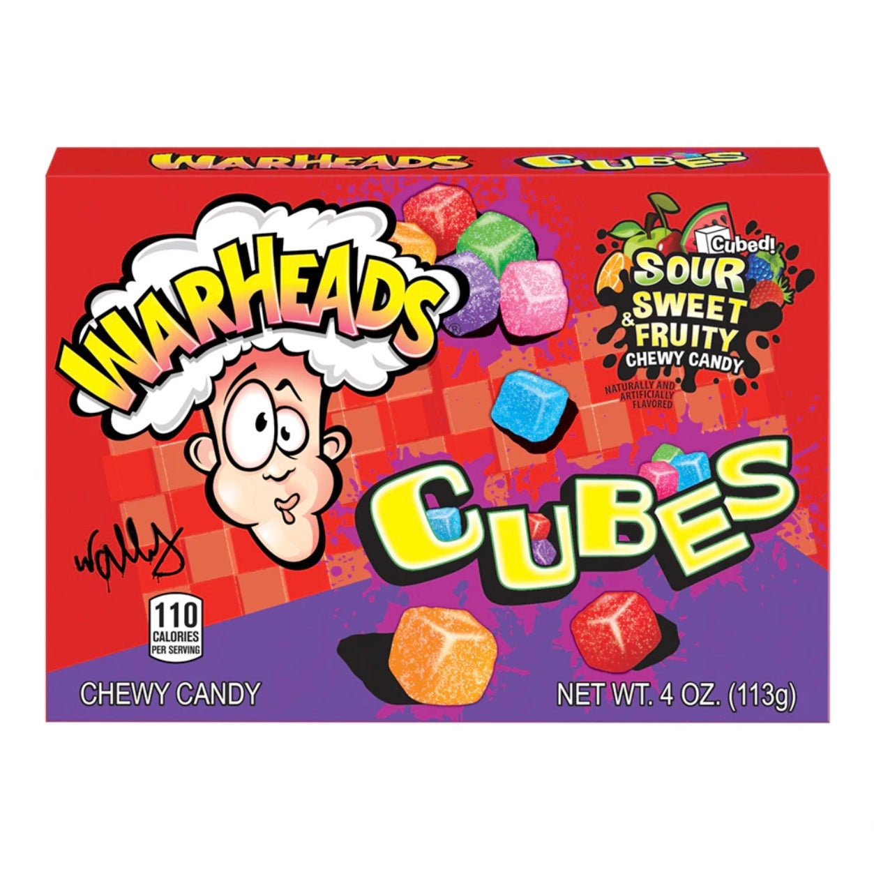 Warhead Chewy Cubes