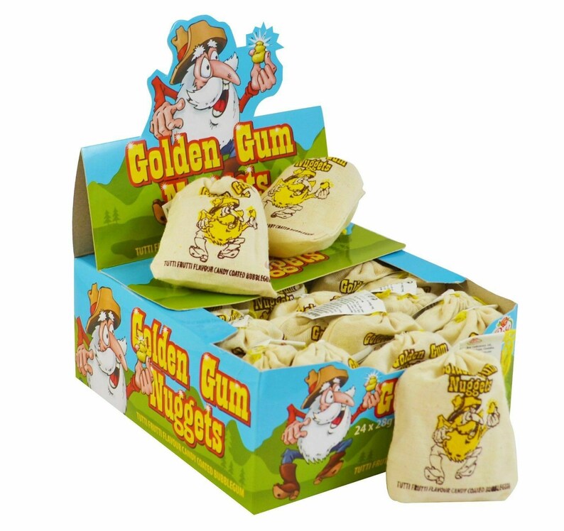 Golden Gum Nuggets Pouch