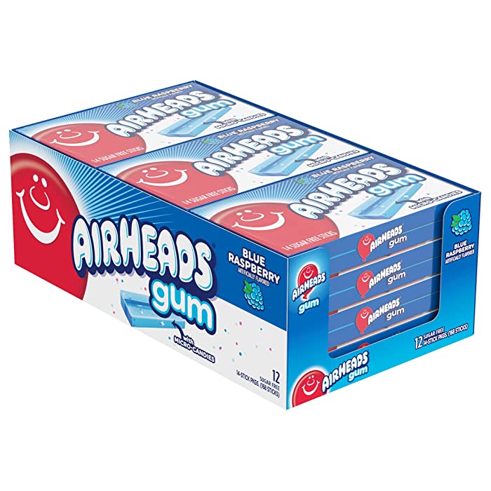 Airheads Gum Blue Raspberry