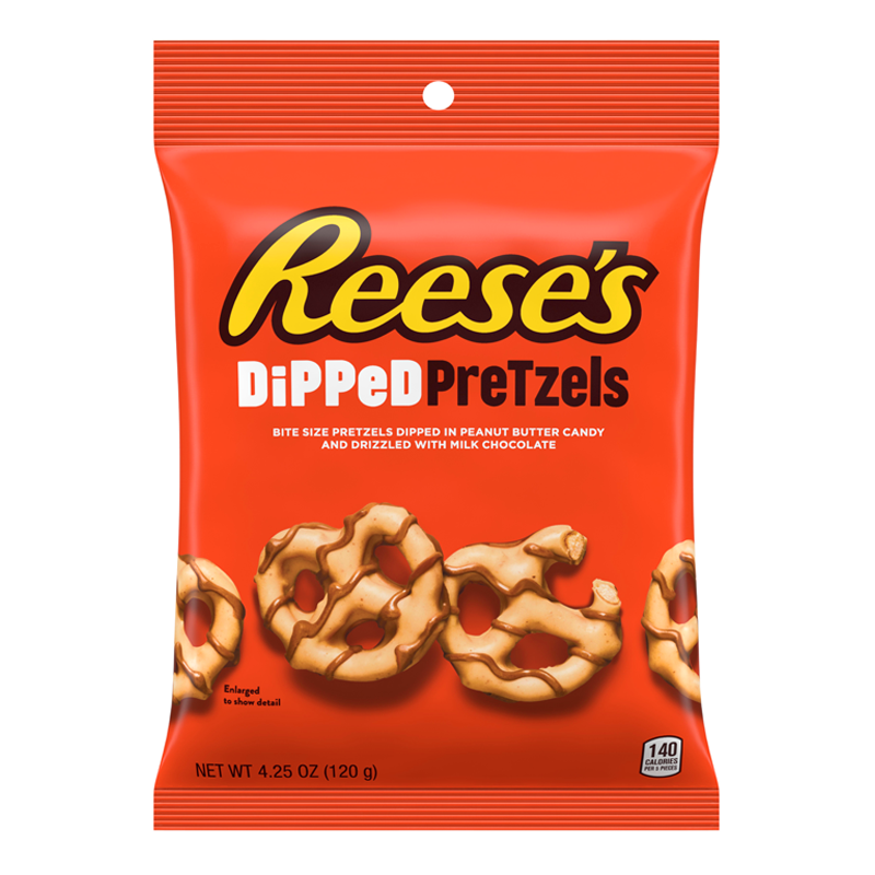 Reesés Dipped Pretzels