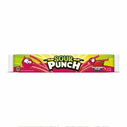Sour Punch Straws Strawberry