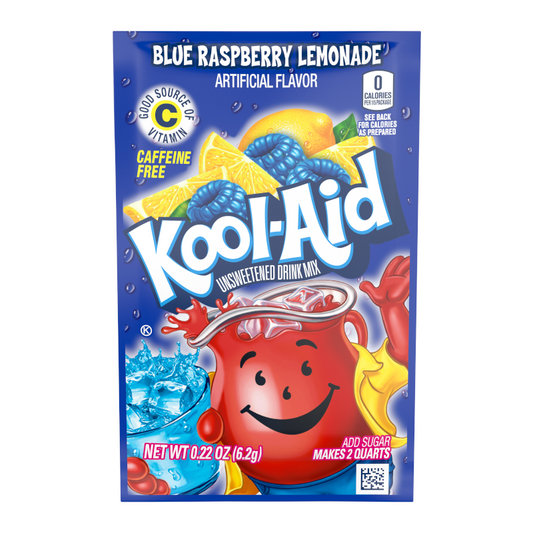 Kool Aid Blue Raspberry Drink Mix