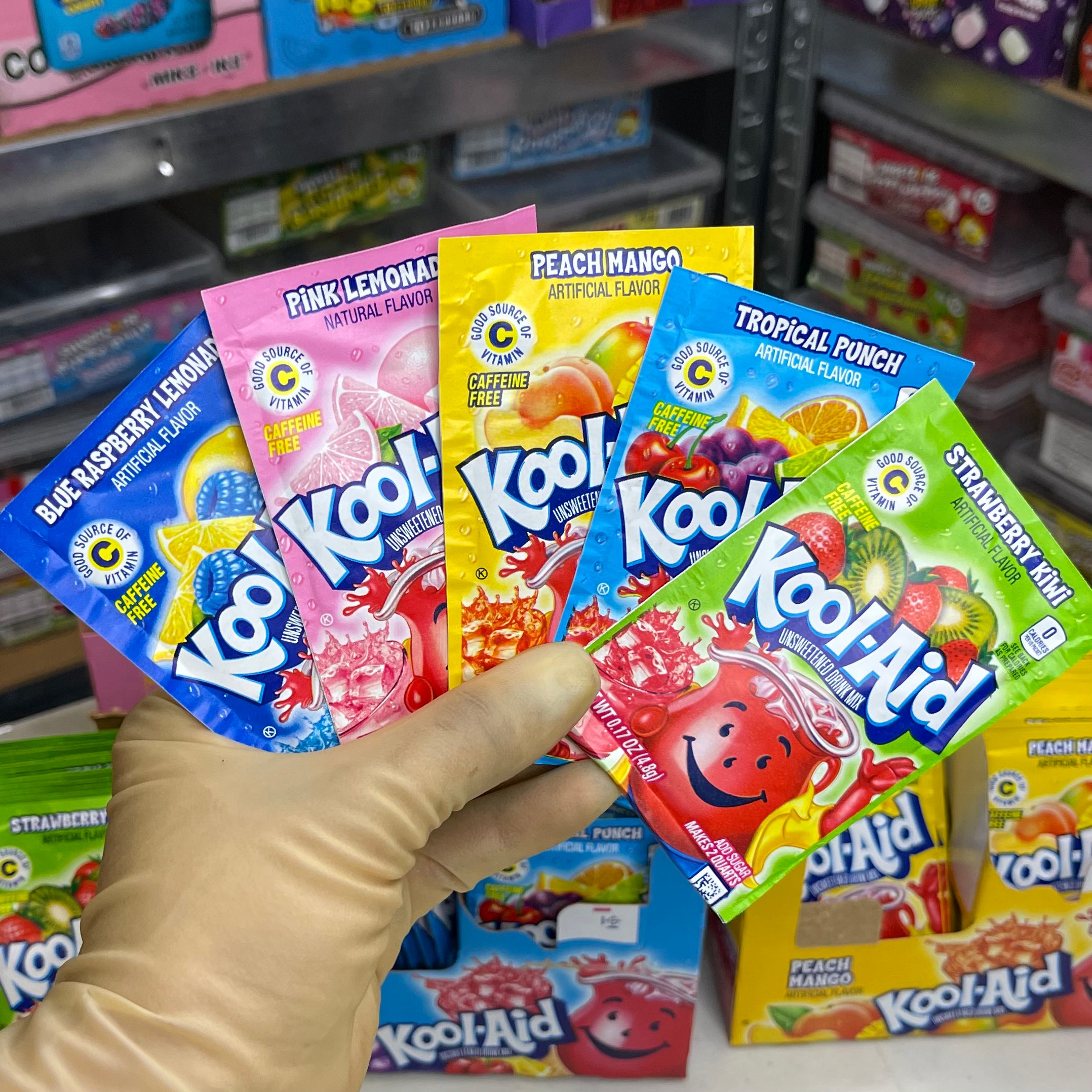 Kool Aid Blue Raspberry Drink Mix – Pinkiessweeties